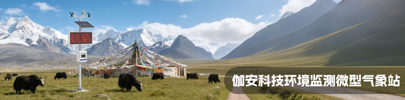 伽安科技大气气体检测环境监测微型气象站